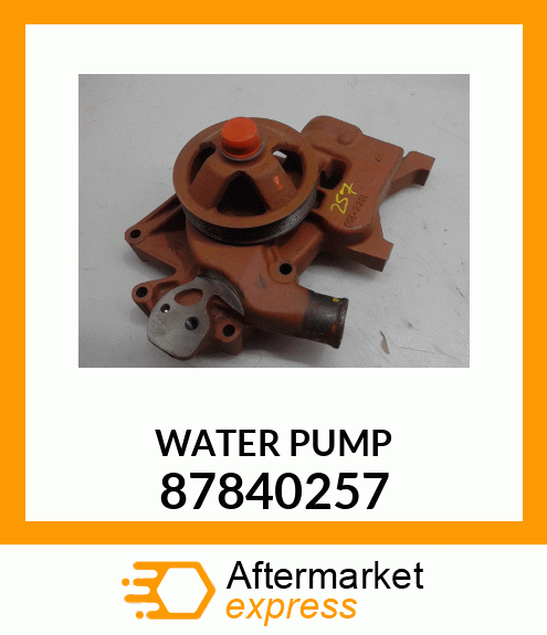 WATER PUMP 87840257