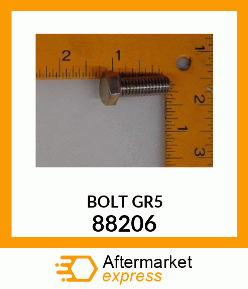 BOLT GR5 88206