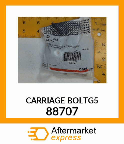 CARRIAGE BOLTG5 88707