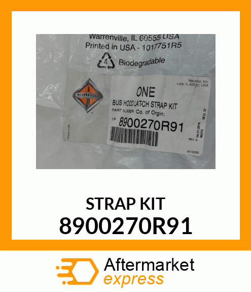 STRAP KIT 8900270R91