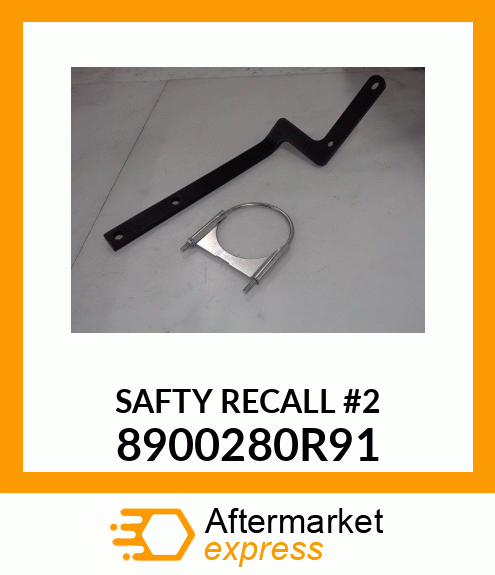 SAFTY RECALL #2 8900280R91