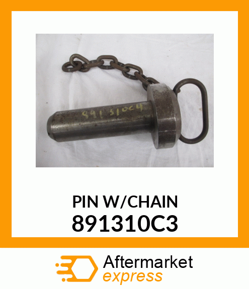 PIN W/CHAIN 891310C3