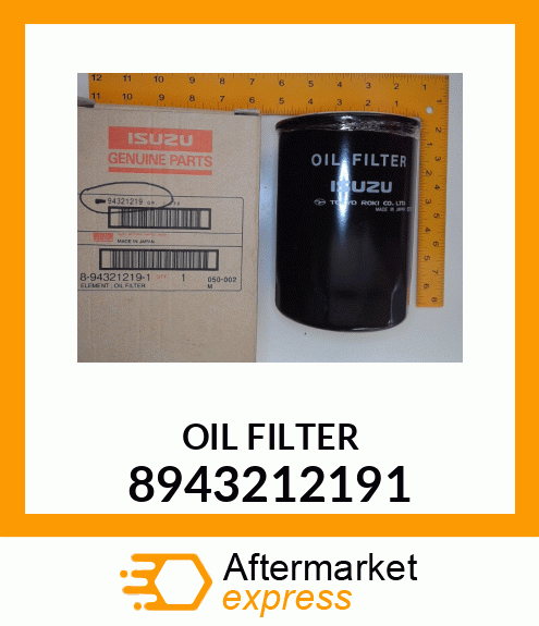 OIL FILTER 8943212191