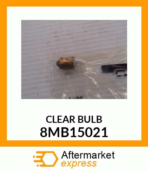 CLEAR BULB 8MB15021