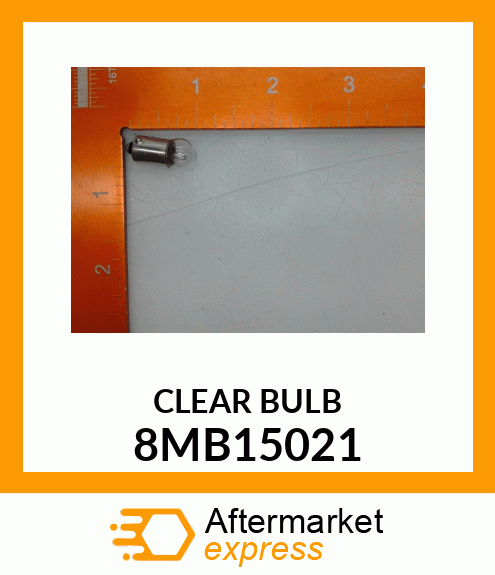 CLEAR BULB 8MB15021