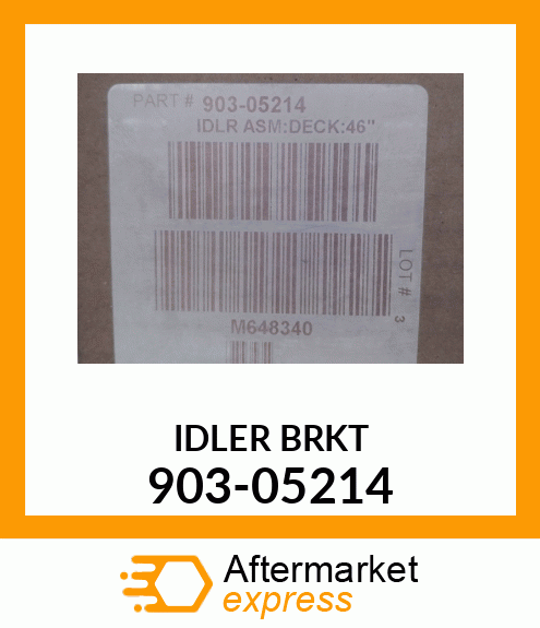 IDLER BRKT 903-05214