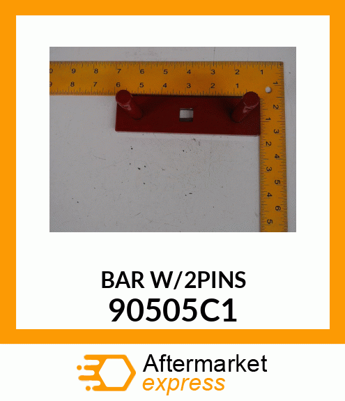 BAR W/2PINS 90505C1