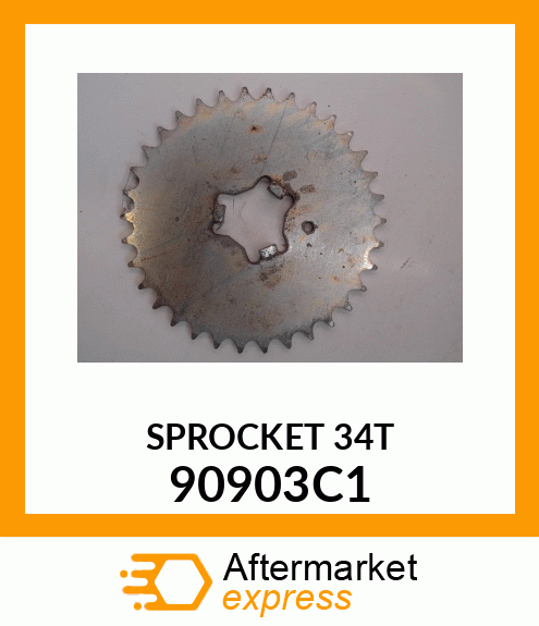 SPROCKET 34T 90903C1
