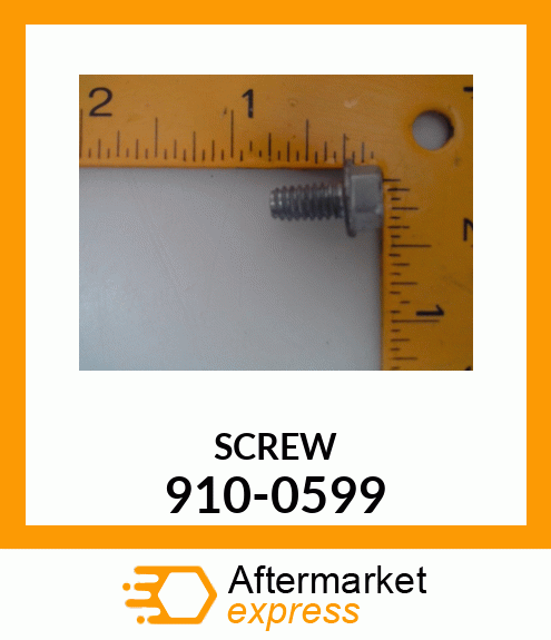 SCREW 910-0599