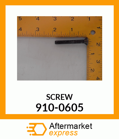 SCREW 910-0605