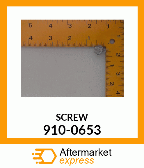 SCREW 910-0653