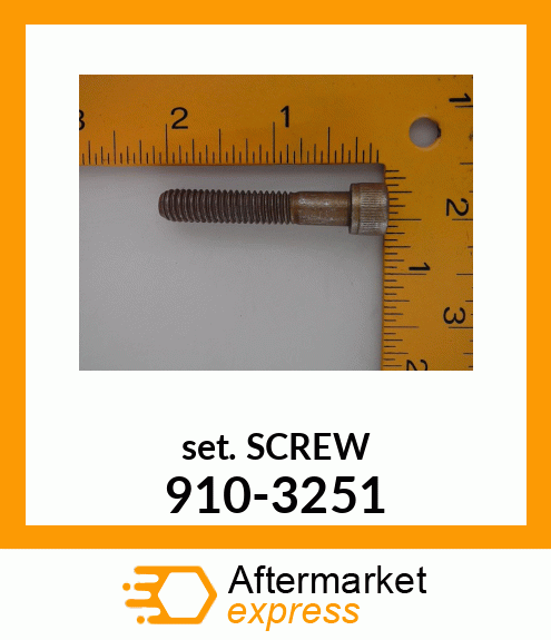 SET SCREW 910-3251