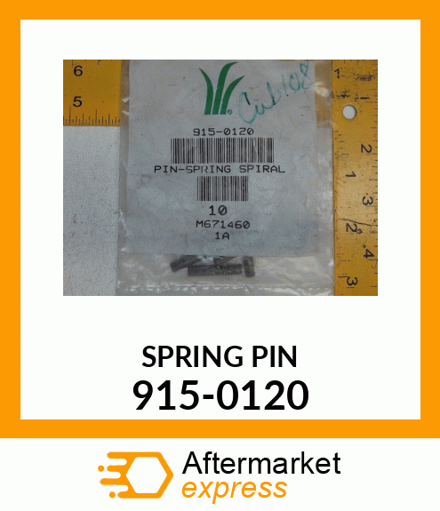 SPRING PIN 915-0120