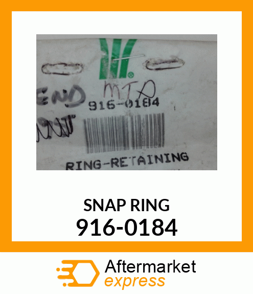 SNAP RING 916-0184