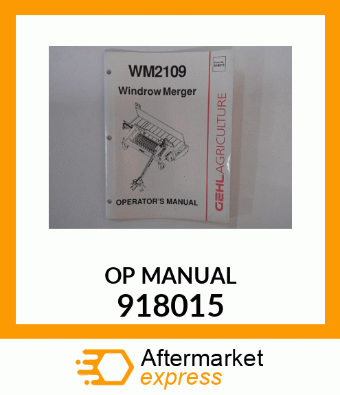 OP MANUAL 918015