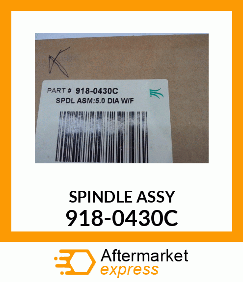 SPINDLE ASSY 918-0430C