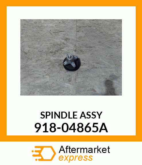 SPINDLE ASSY 918-04865A