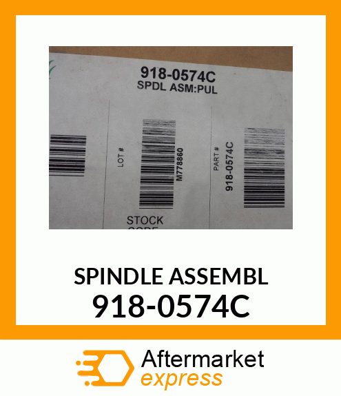 SPINDLE ASSEMBL 918-0574C