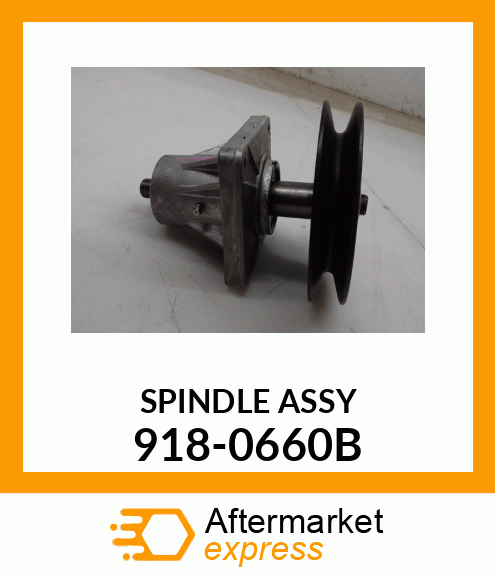 SPINDLE ASSY 918-0660B