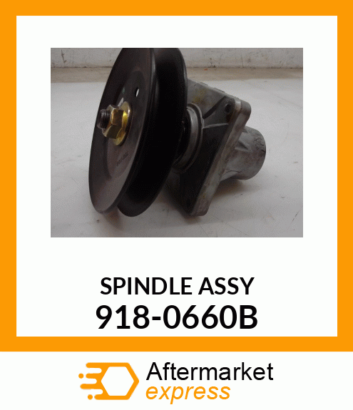 SPINDLE ASSY 918-0660B