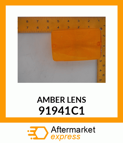 AMBER LENS 91941C1