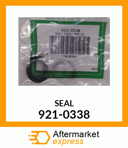 SEAL 921-0338