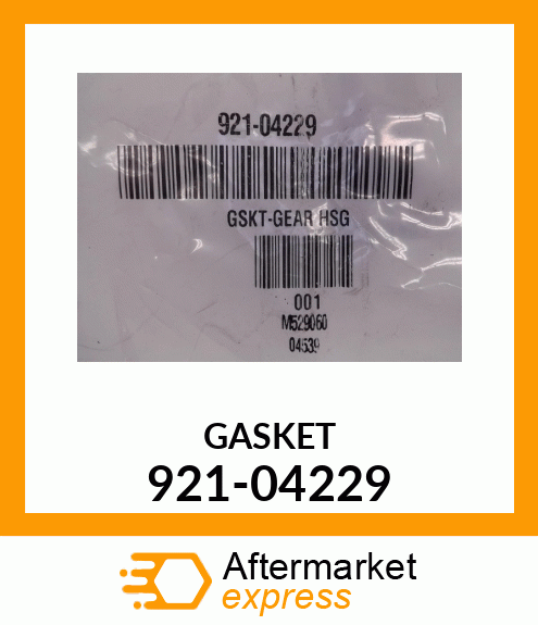 GASKET 921-04229