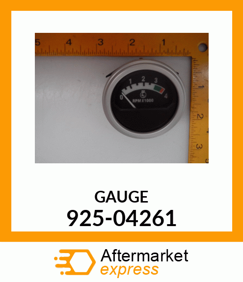 GAUGE 925-04261