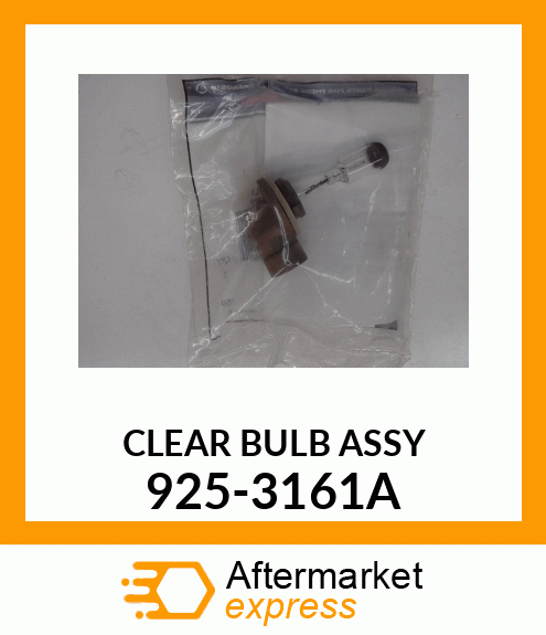 CLEAR BULB ASSY 925-3161A