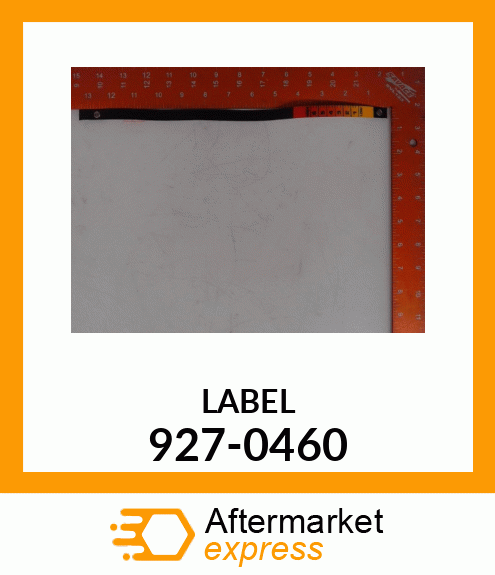 LABEL 927-0460