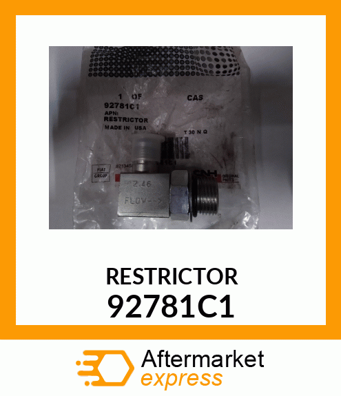 RESTRICTOR 92781C1