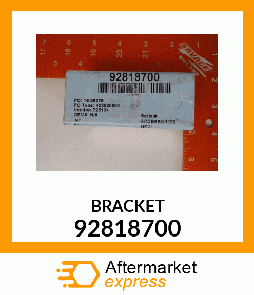 BRACKET 92818700