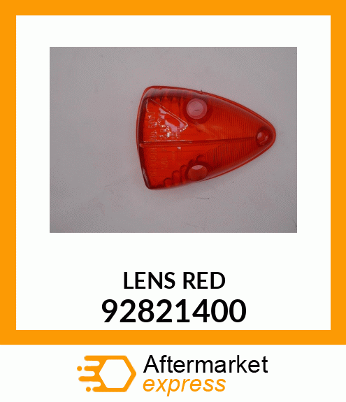 LENS RED 92821400