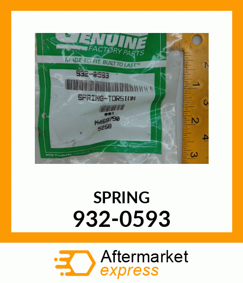 SPRING 932-0593