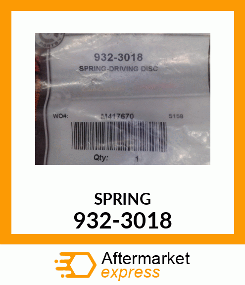 SPRING 932-3018