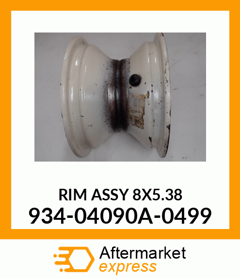 RIM ASSY 8X5.38 934-04090A-0499