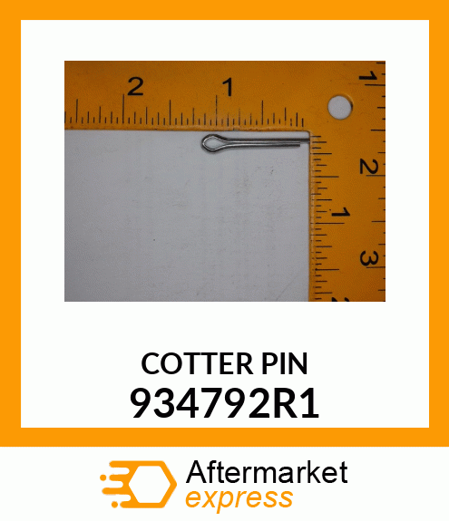COTTER PIN 934792R1
