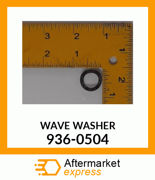 WAVE WASHER 936-0504