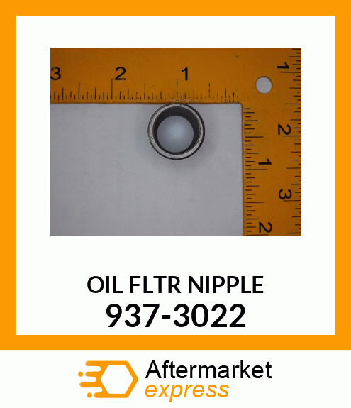 OIL FLTR NIPPLE 937-3022