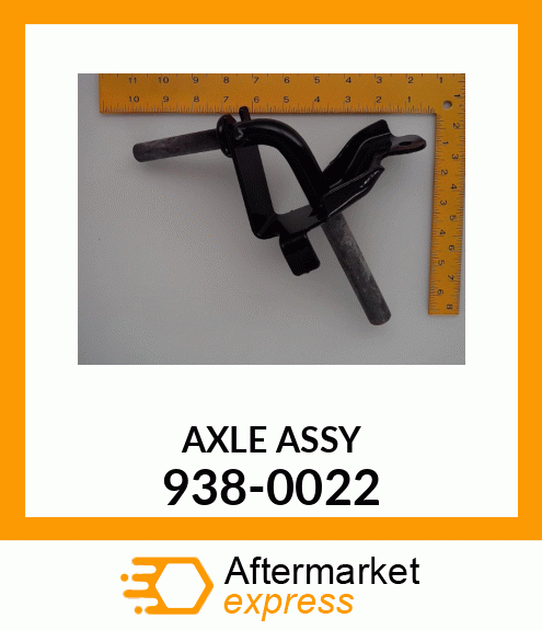 AXLE ASSY 938-0022