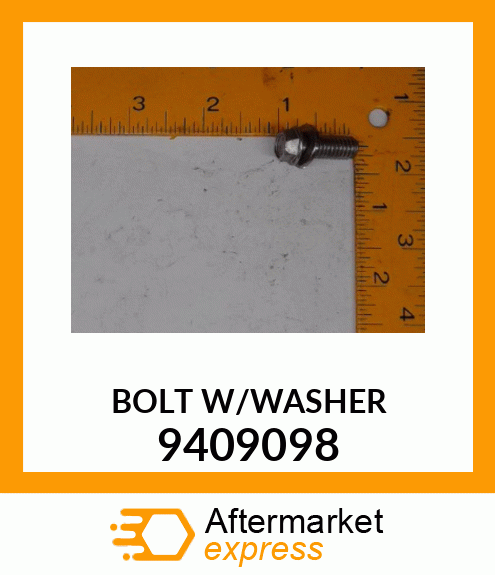 BOLT W/WASHER 9409098