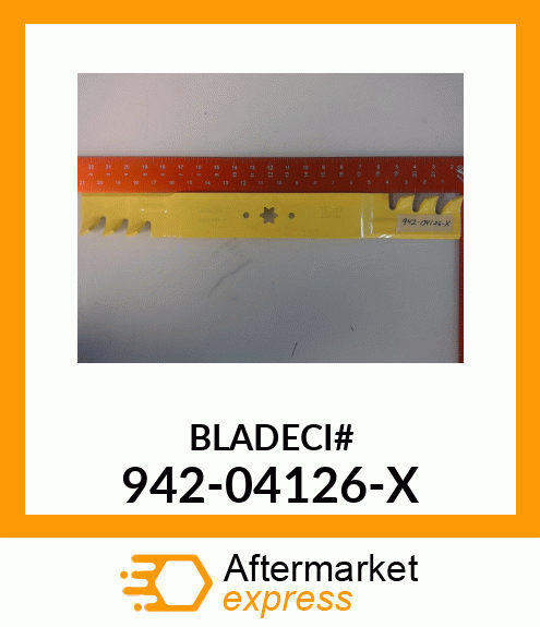 BLADECI# 942-04126-X