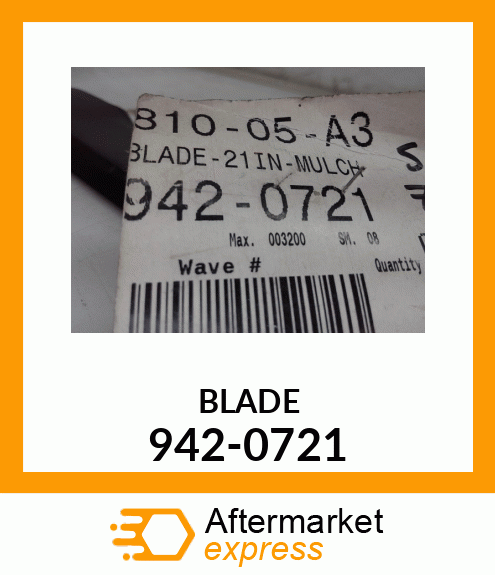 BLADE 942-0721