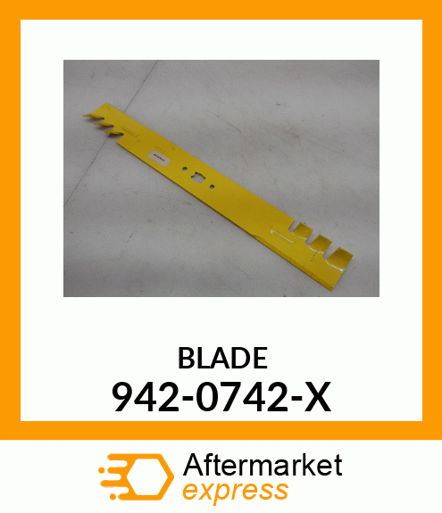 BLADE 942-0742-X