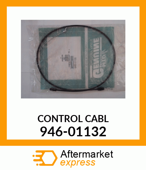 CONTROL CABL 946-01132