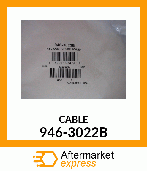 CABLE 946-3022B