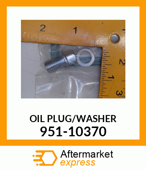 OIL PLUG/WASHER 951-10370