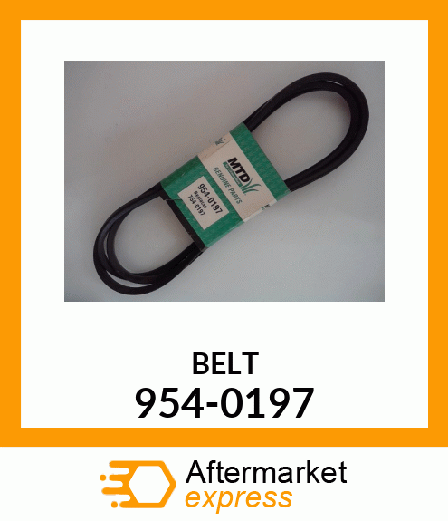 BELT 954-0197