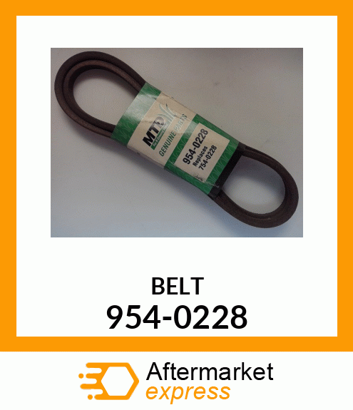 BELT 954-0228