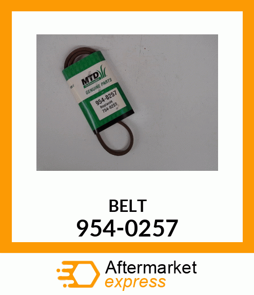 BELT 954-0257